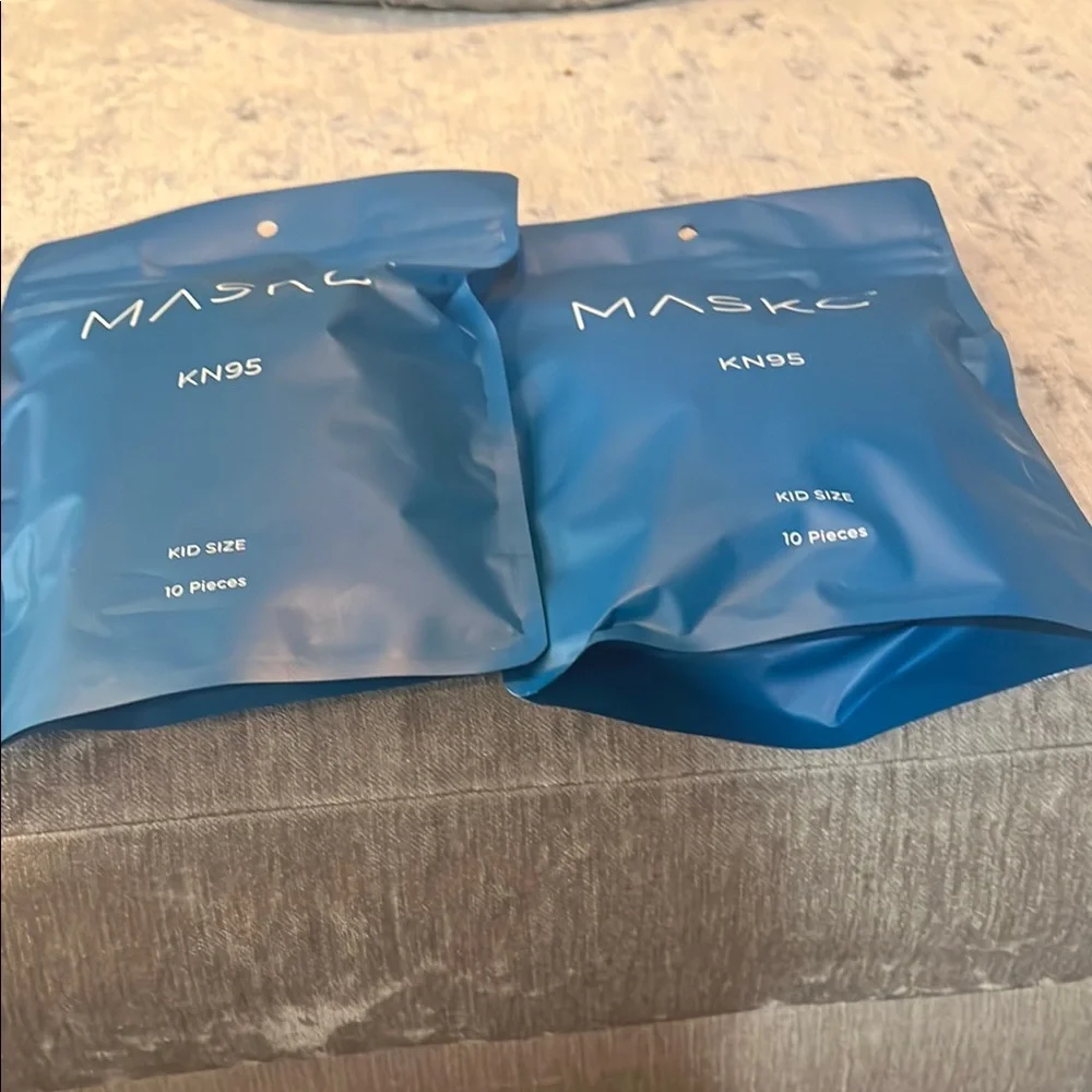 2 pkgs kids face masks - unopened